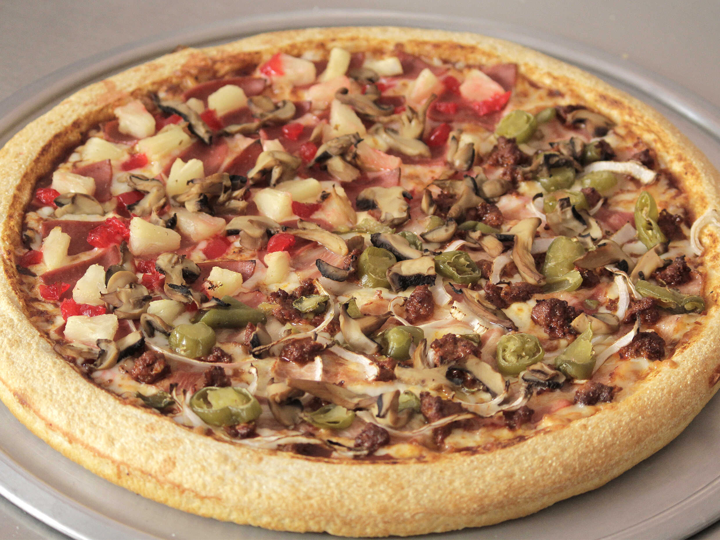 Arma Tu Pizza Grande
