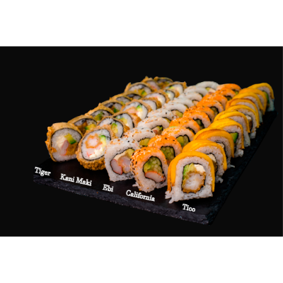 50 Piezas de Sushi