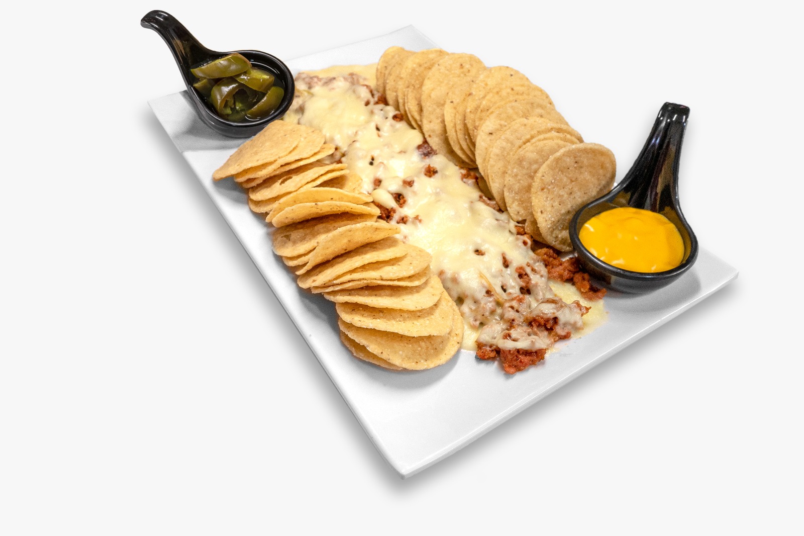 Nachos con Chorizo