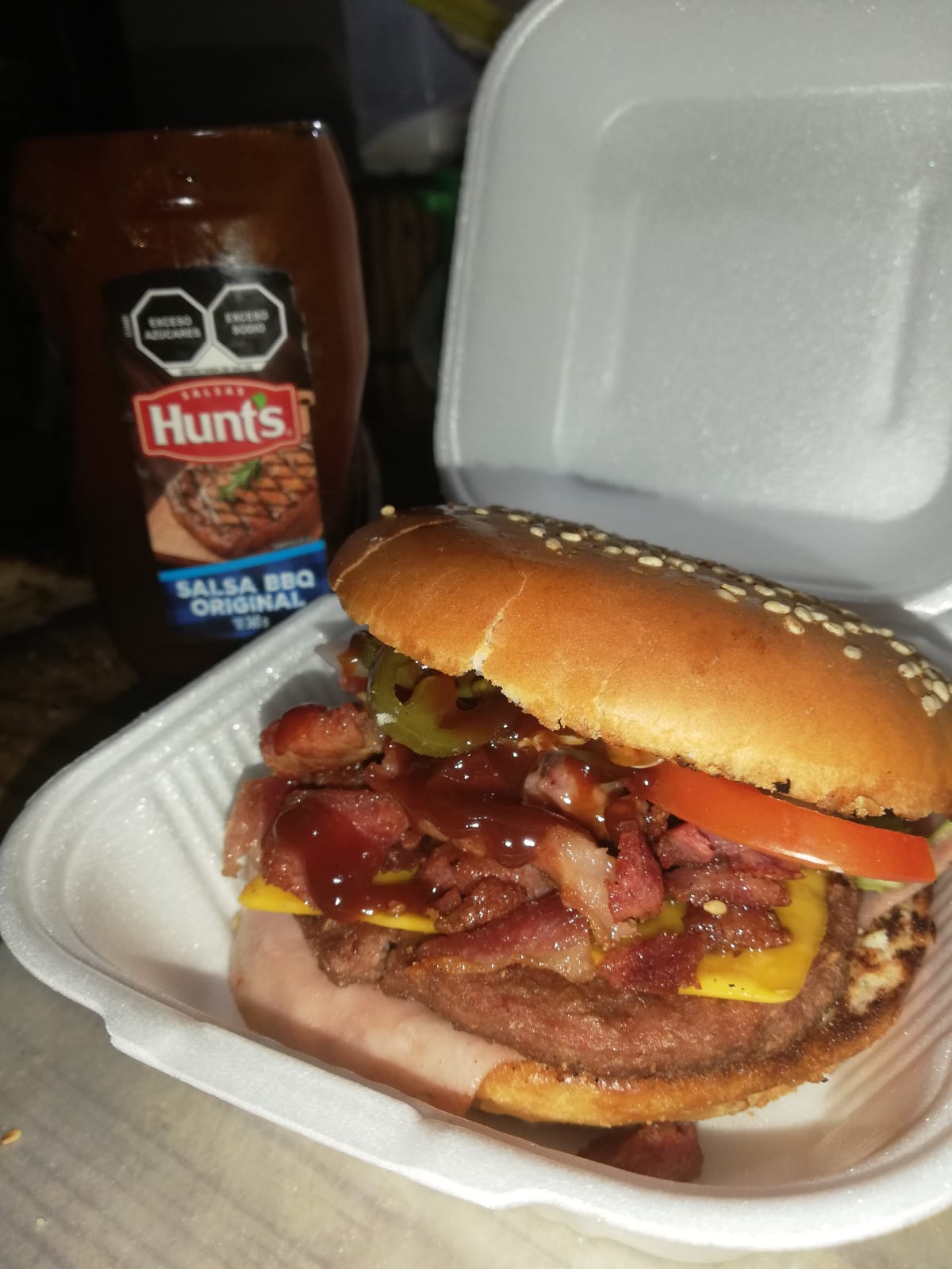 Combo Hamburguesa BBQ