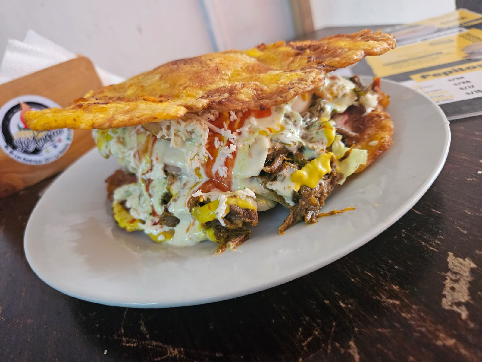 Patacón de Carne