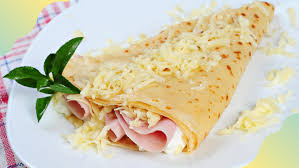 Crepa Salada de 2 Ingredientes