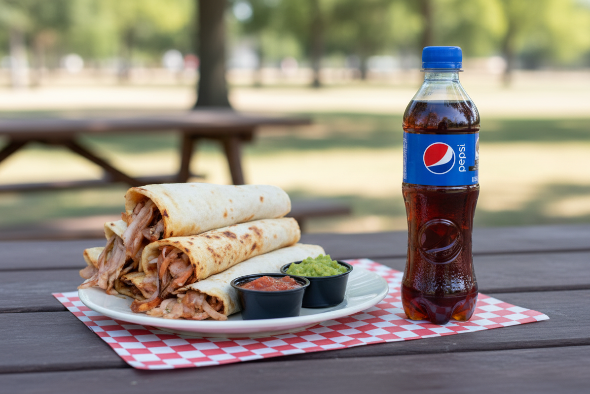 Combo: 2 Tacos Árabes + Pepsi