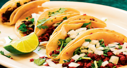 Taco de Carnitas: Chorizo