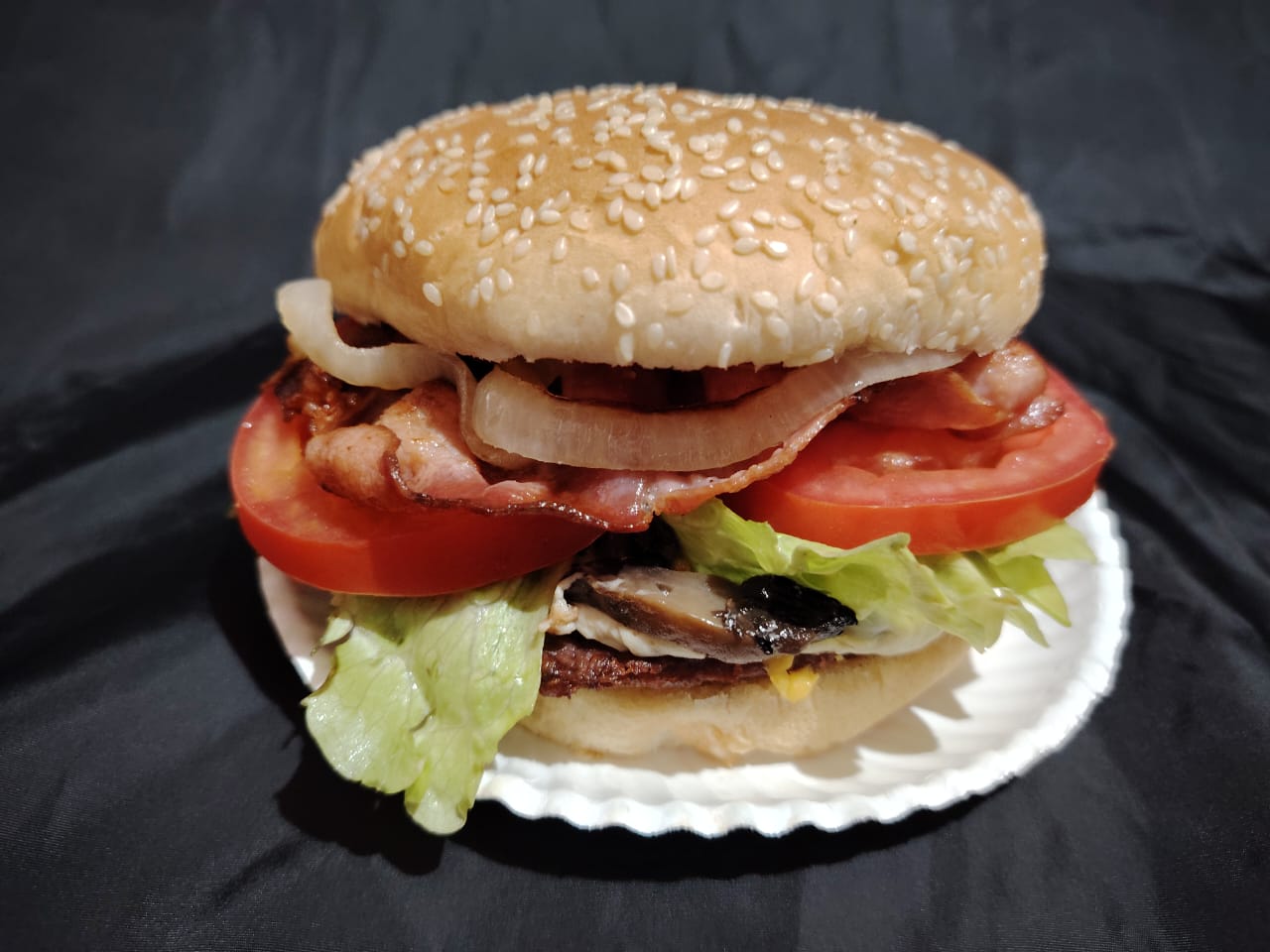 Hamburguesa Champiñones