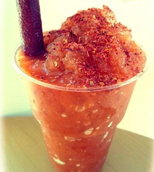 Raspado Clamato
