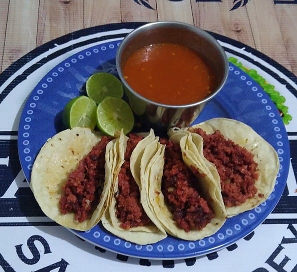 Taco de Chorizo