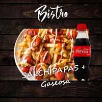 SALCHIPAPAS + COCA-COLA 250ML