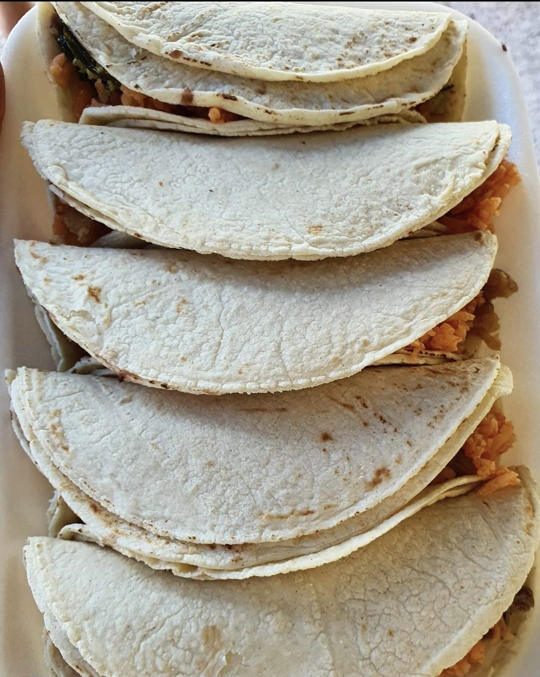TACO DE CHORIZO CON PAPA
