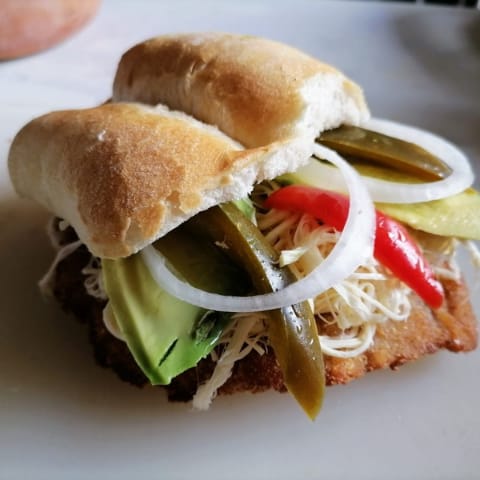 Torta de Milanesa de Puerco
