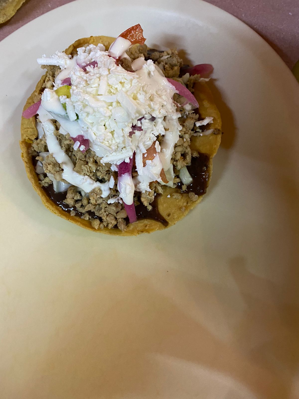 Tostada de Carne Molida Promo