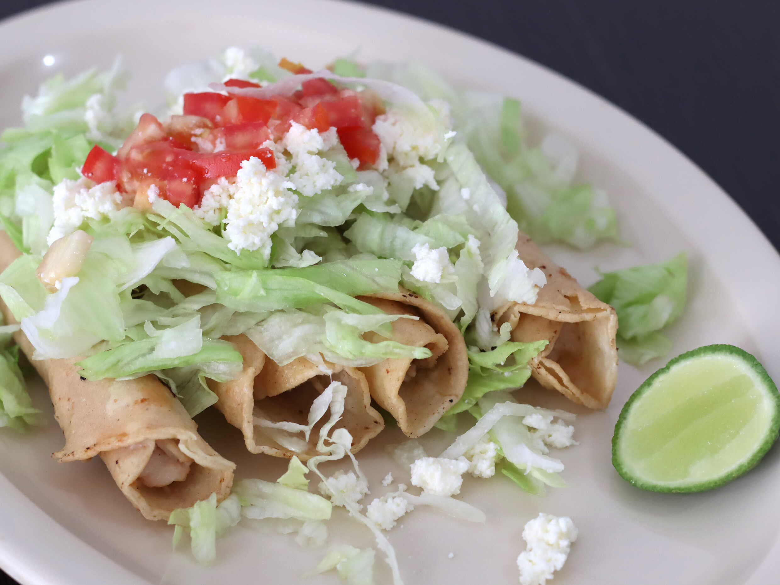 Orden de 4 Taquitos Dorados