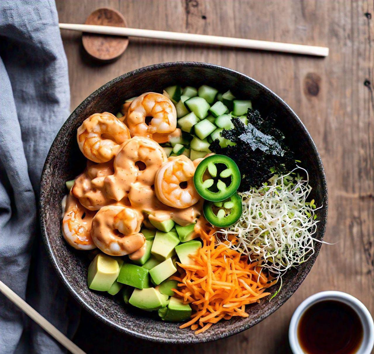 Spicy Shrimp Bowl