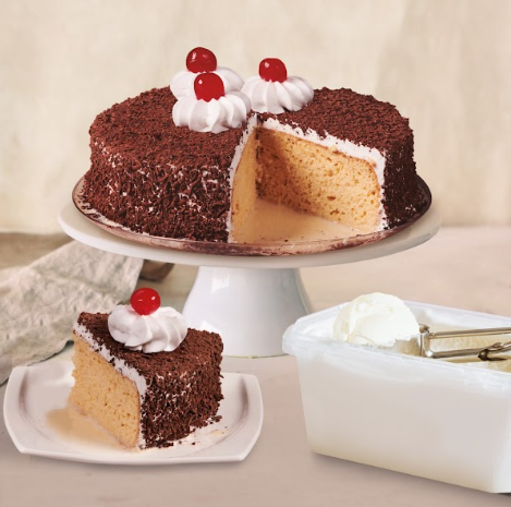 Torta Tres Leches de Vainilla Mediana + Litro de H