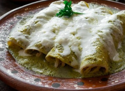2 Ord Enchiladas Suizas