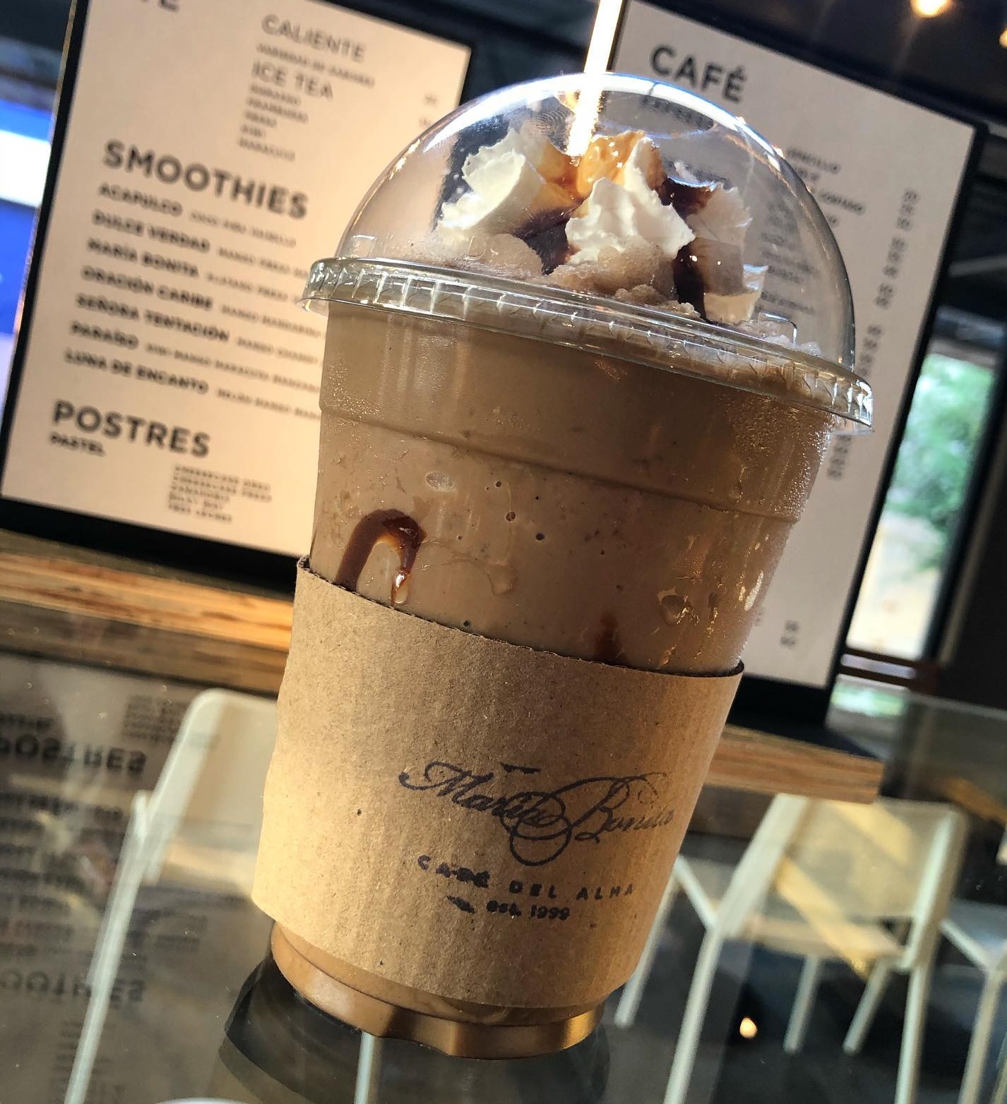 Frappé  Cajeta