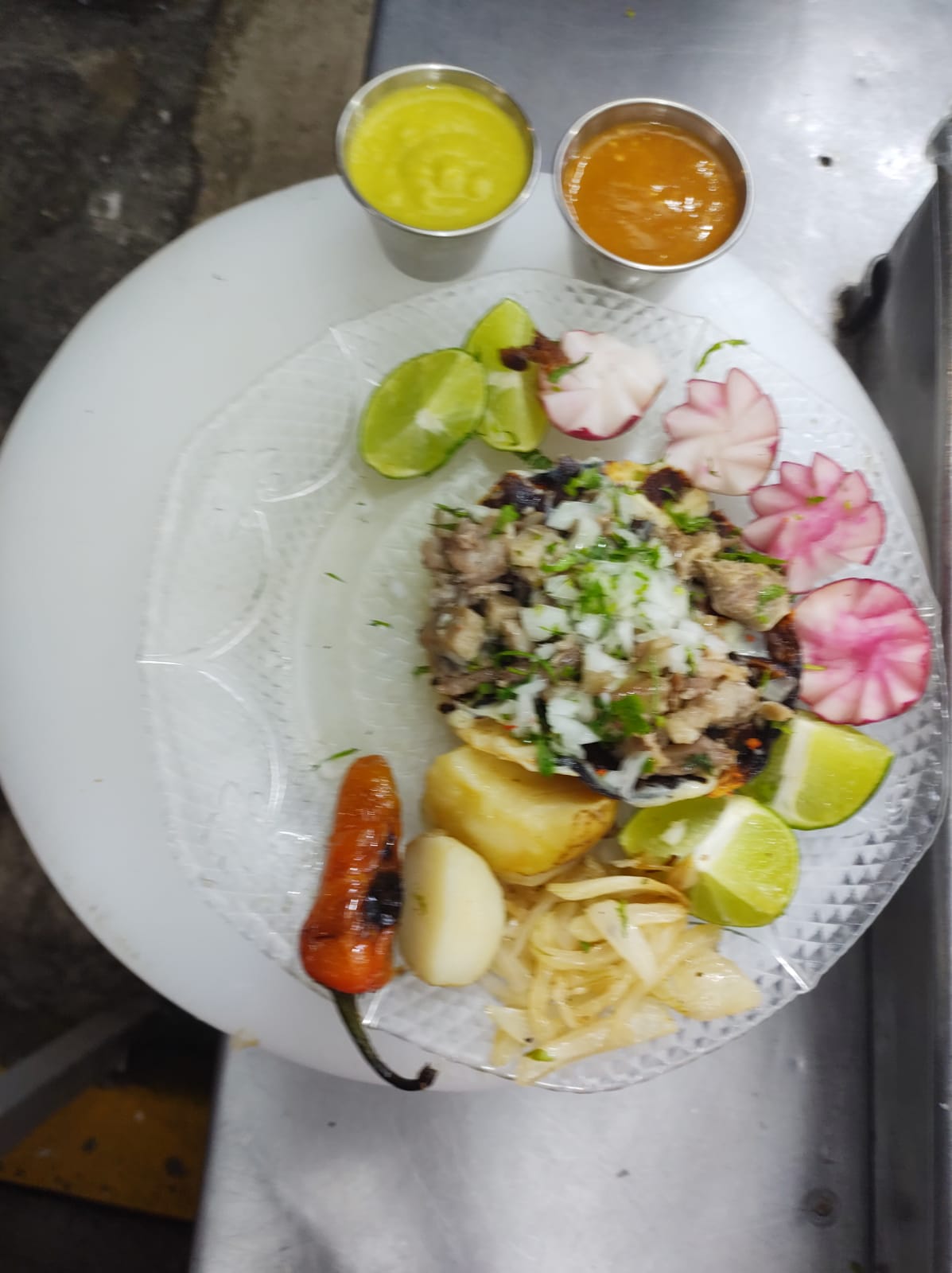 Quesadilla de Harina de Higado