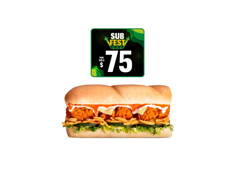 Sub Boneless Hot.
