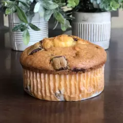 Muffin Vainilla con Chispas de Chocolate