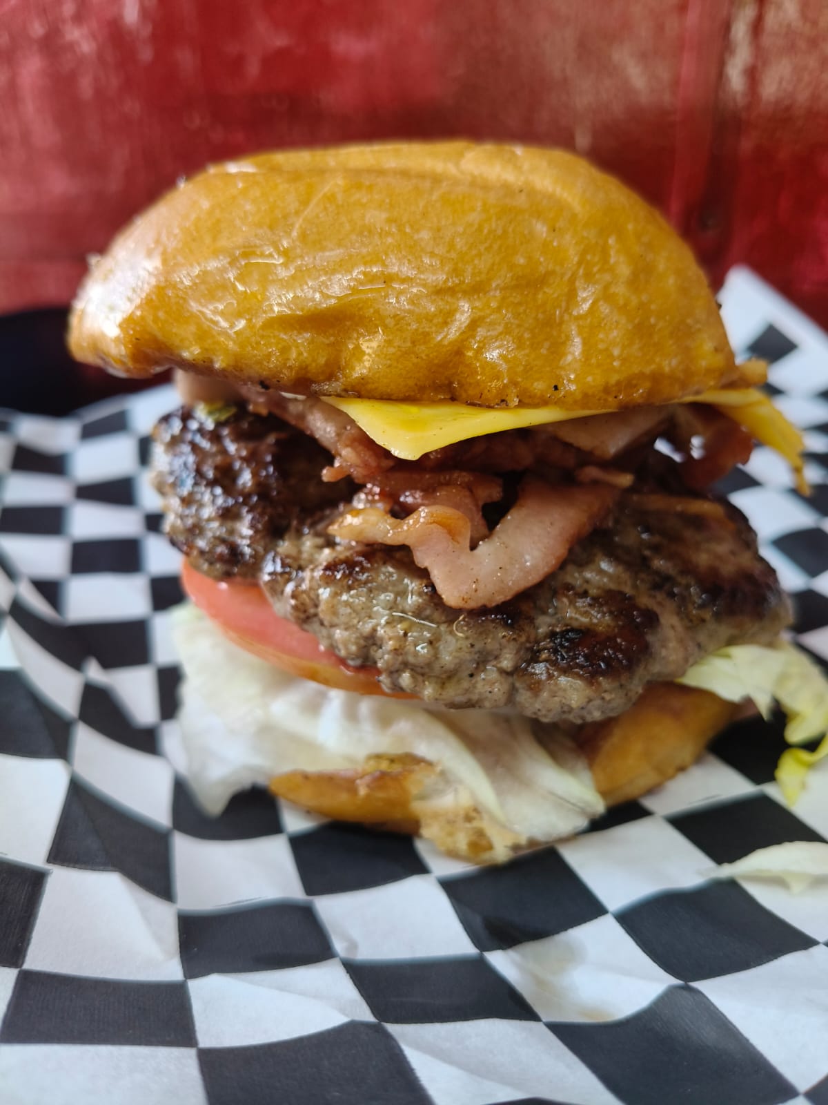 Hamburguesa de Tocino