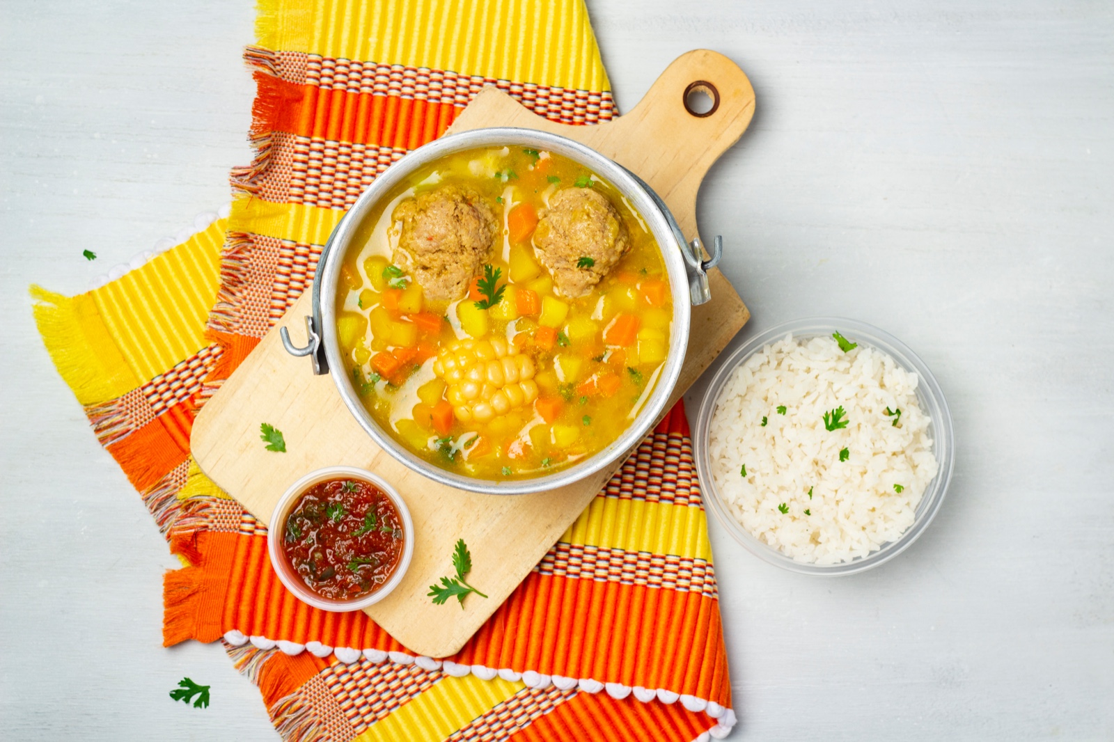Albóndigas & Verduras