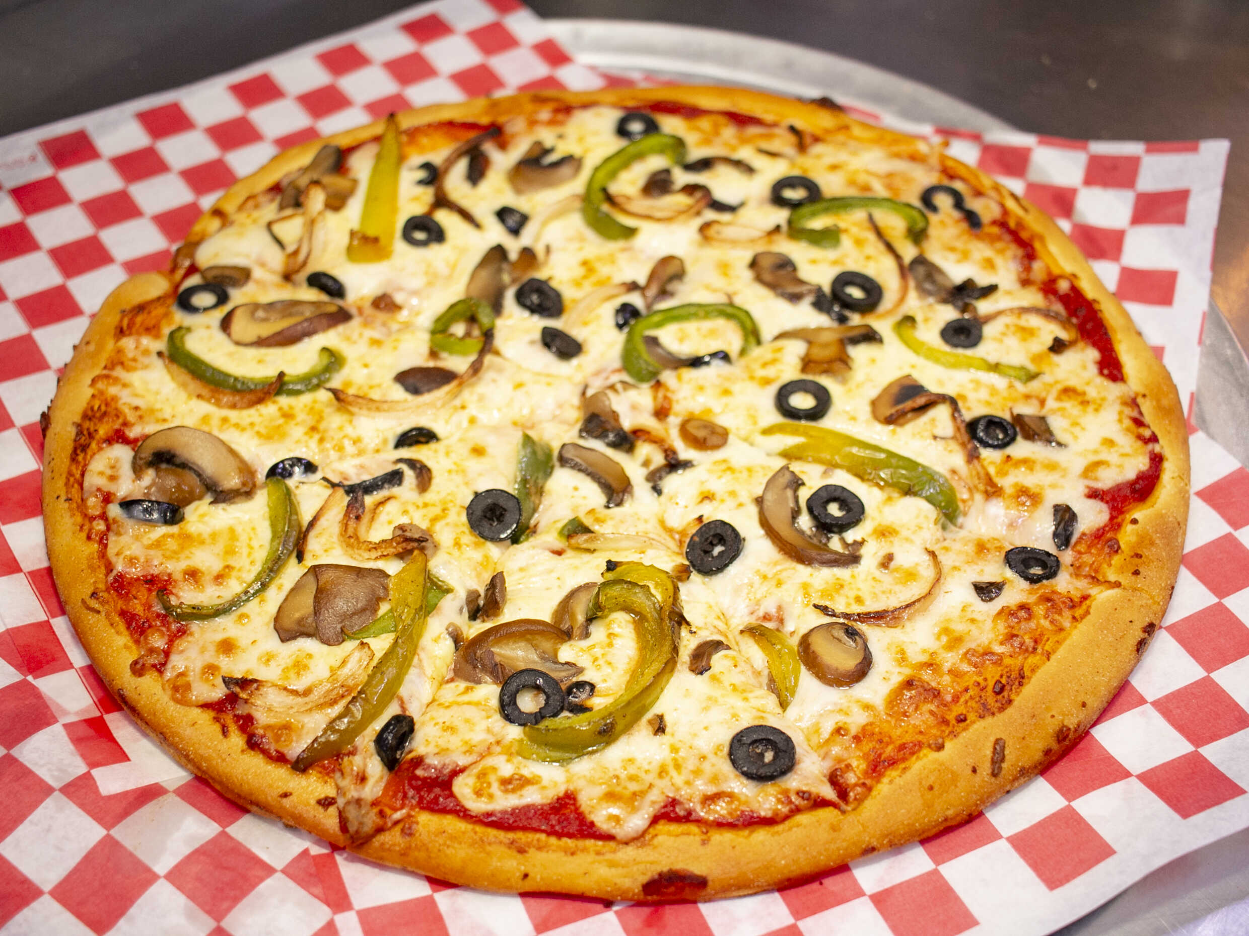 Pizza Vegetariana Familiar