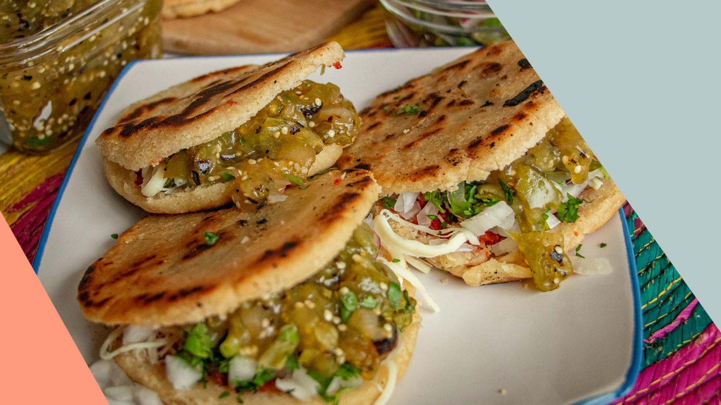 Gordita de chicharron