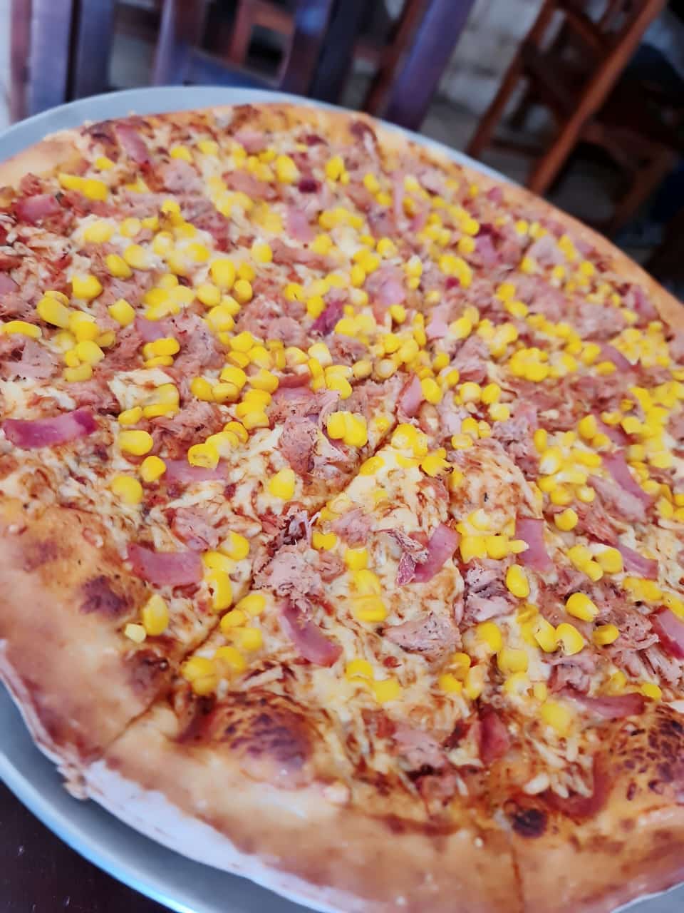 Pizza Atún con Elote Chica