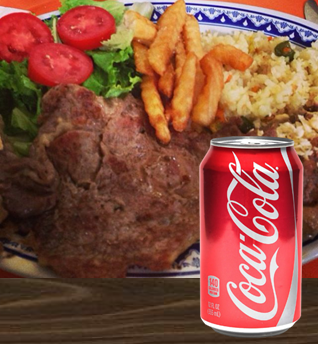 Chuleta de Res + Refresco