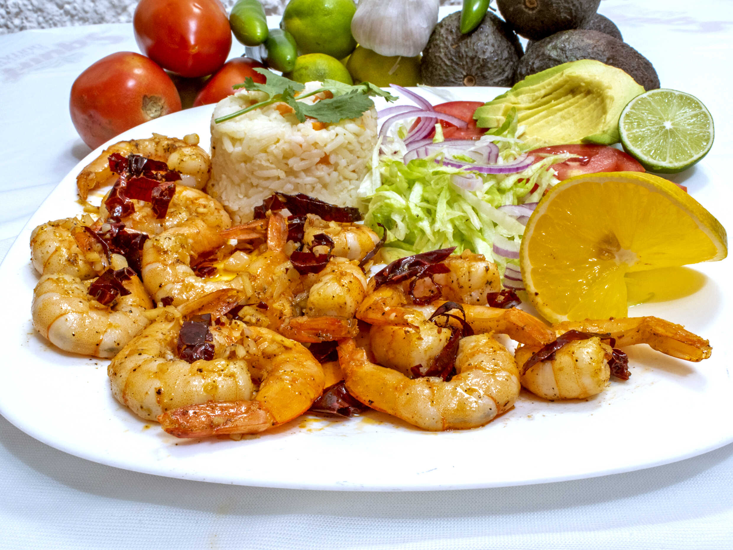 Camarones Al Ajillo