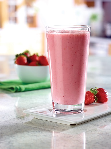 Riquísimo Licuado De Fresa