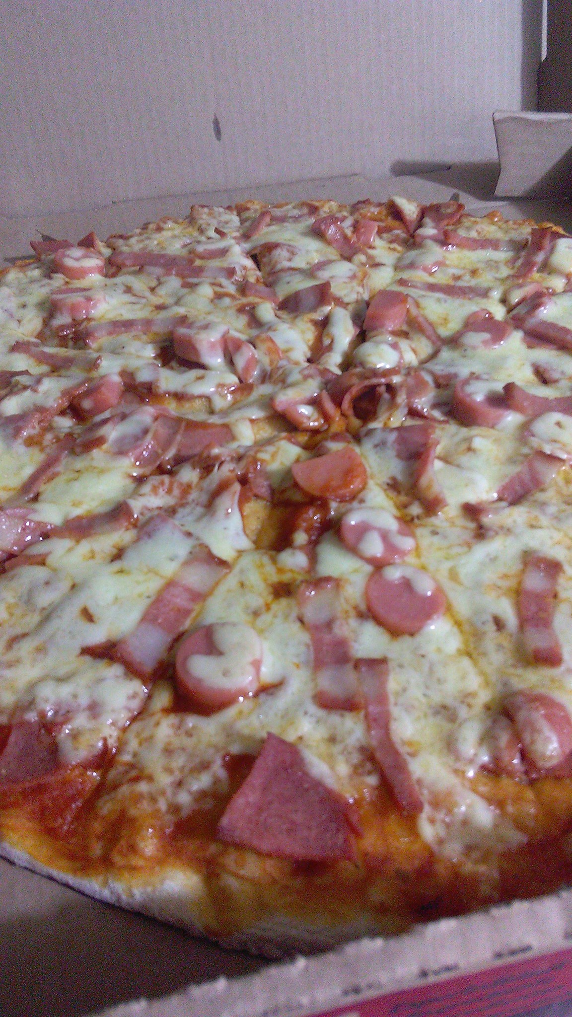 Paq 5 - 2 Pizza Jamón y Queso + Ref 1Lt + 2 Pan Aj