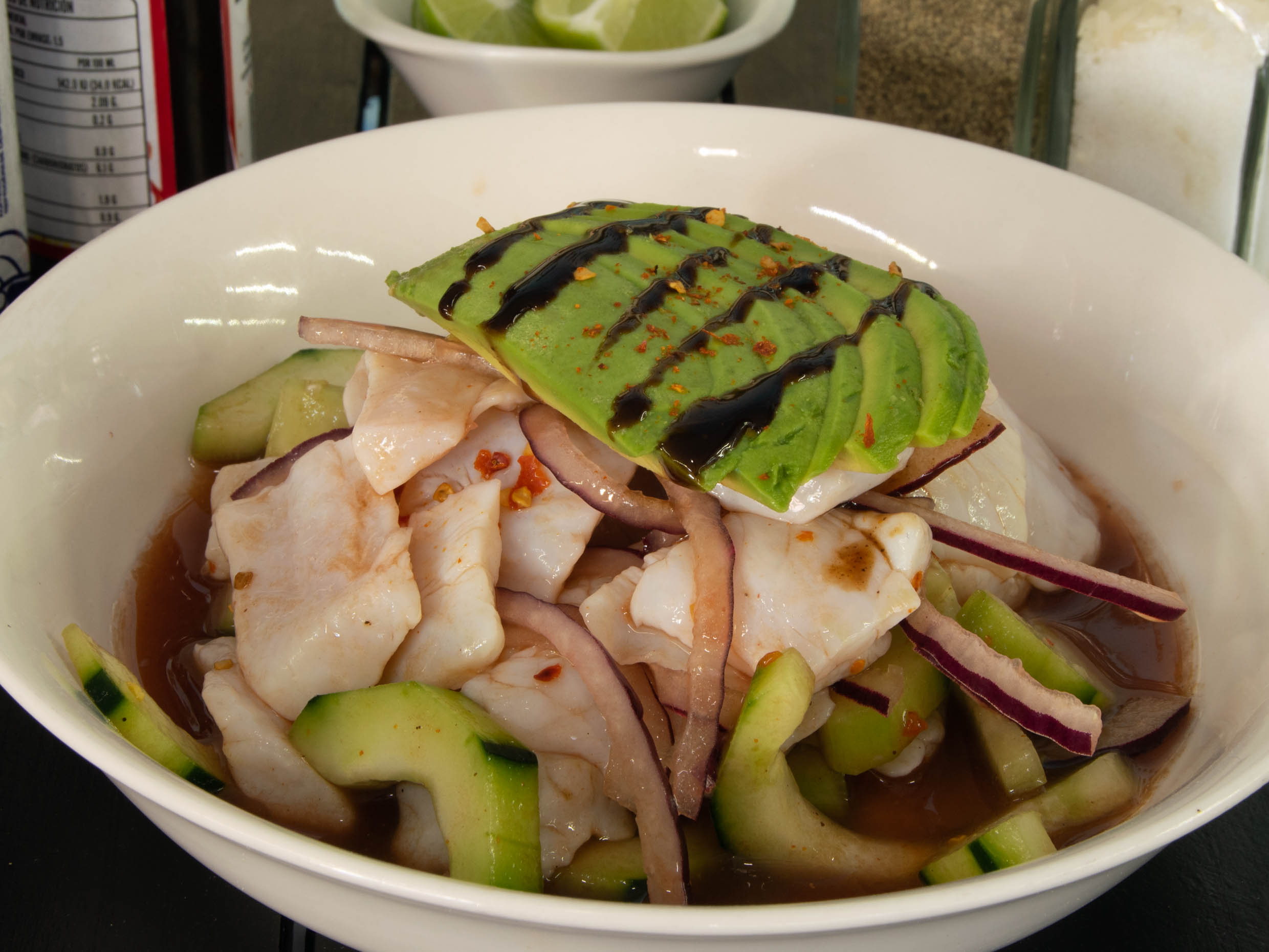 Tostada de Callo de Robalo