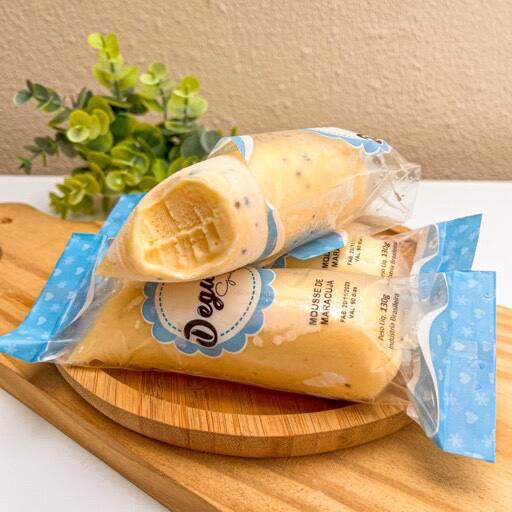 Deliciosa base cremosa de maracujá, com um toque azedinho. A combinação perfeita de refrescância com muito sabor! Um verdadeiro mousse de maracujá no saquinho.