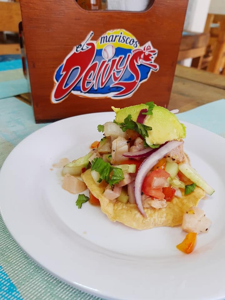 Tostada de Pescado