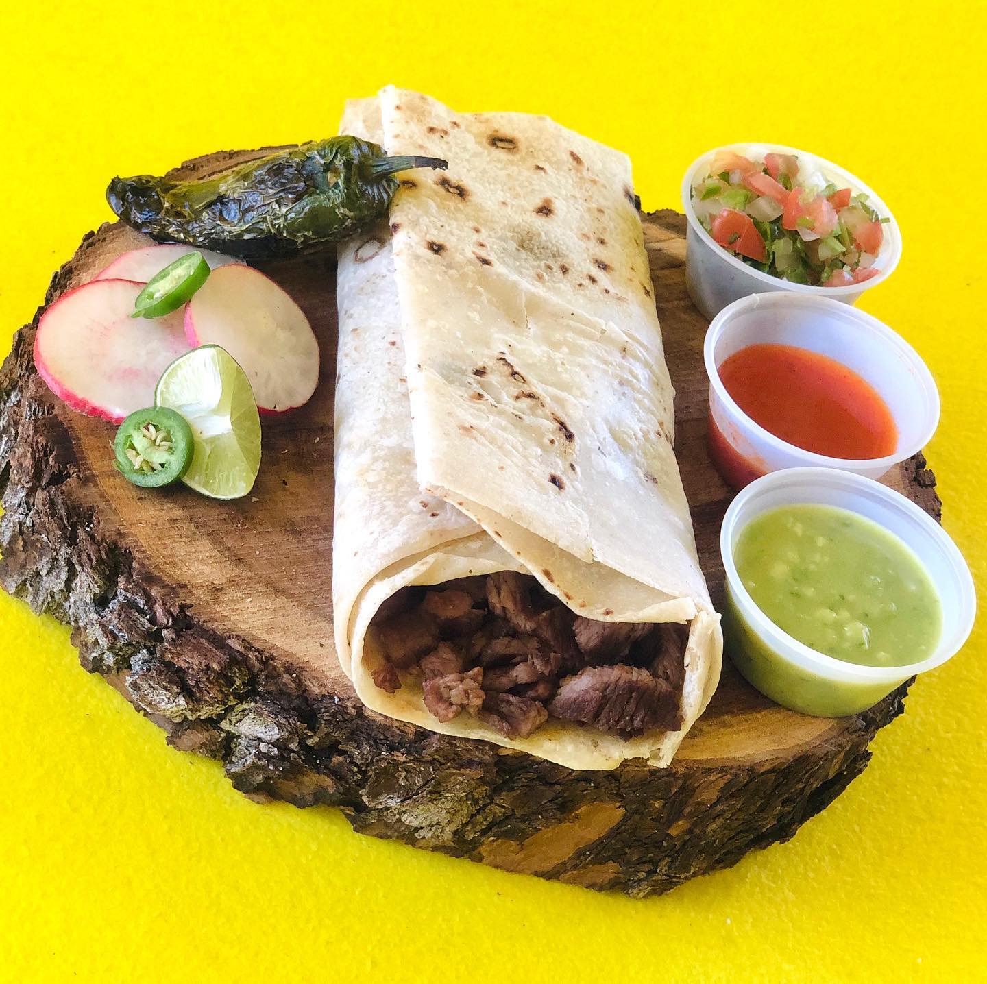 Burrito de Chicharrón