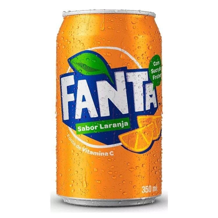 Fanta laranja lata