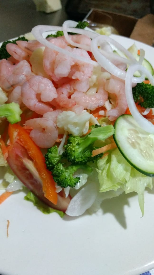 Ensalada camaron