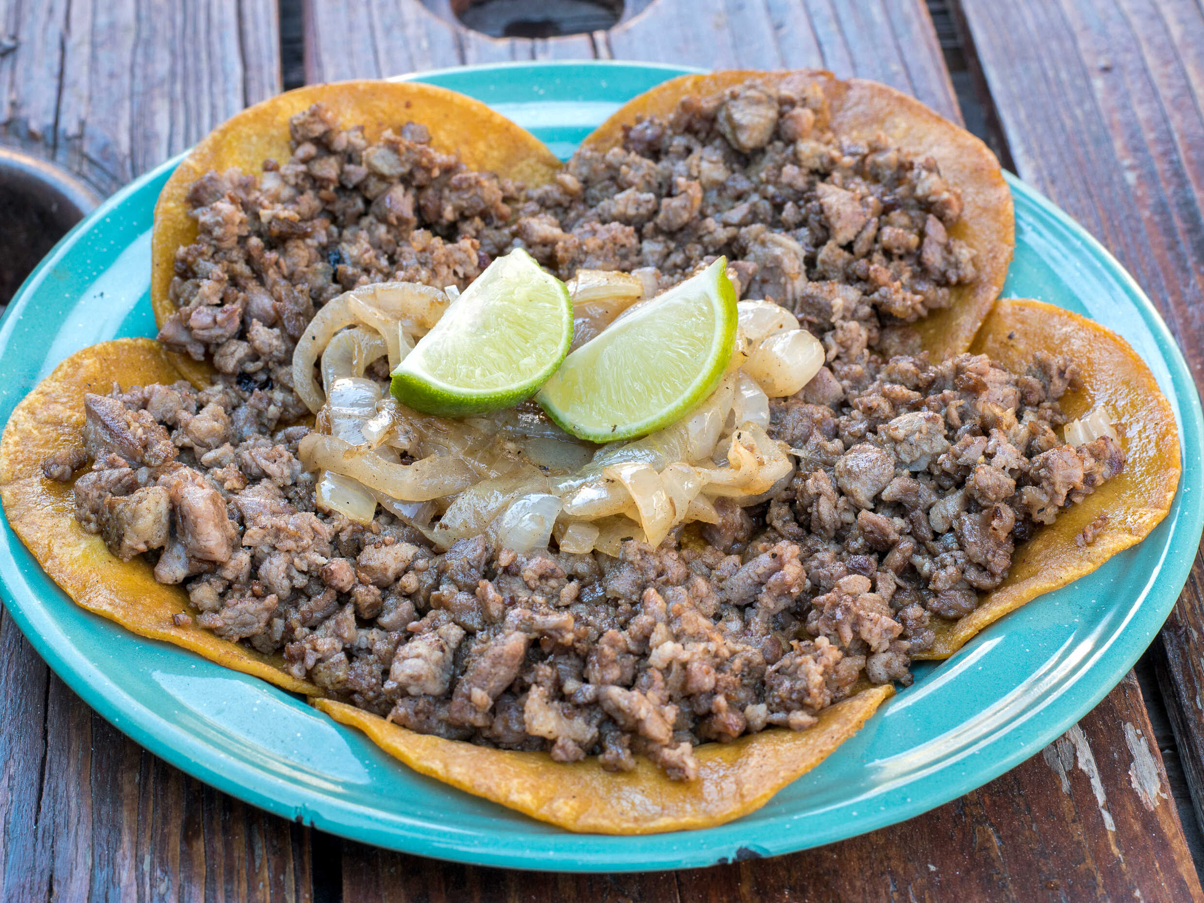 TACOS DE BISTEC