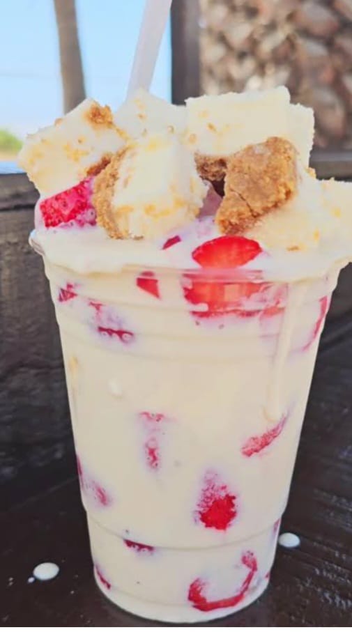 Fresas con Cheesecake
