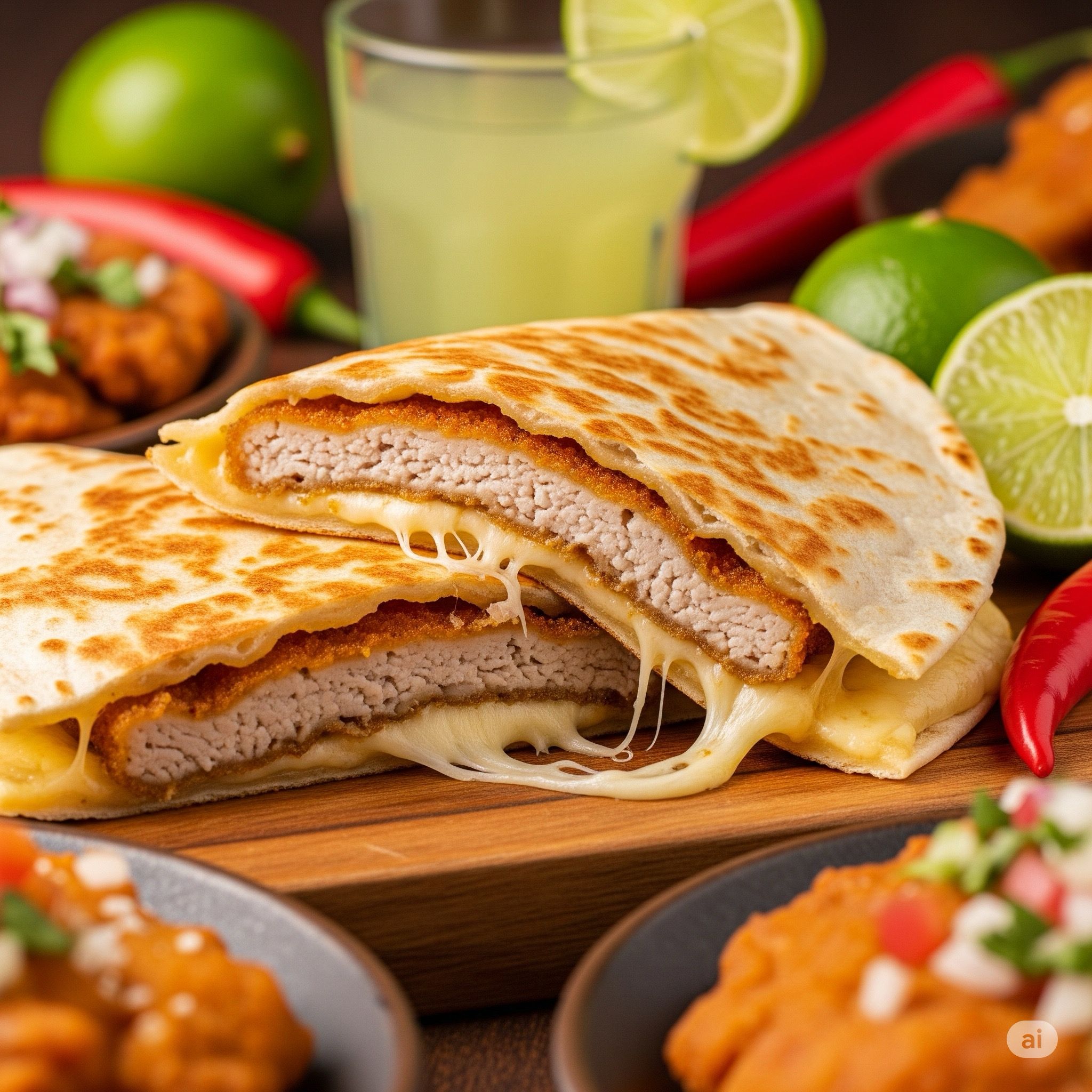Quesadilla de Jamón