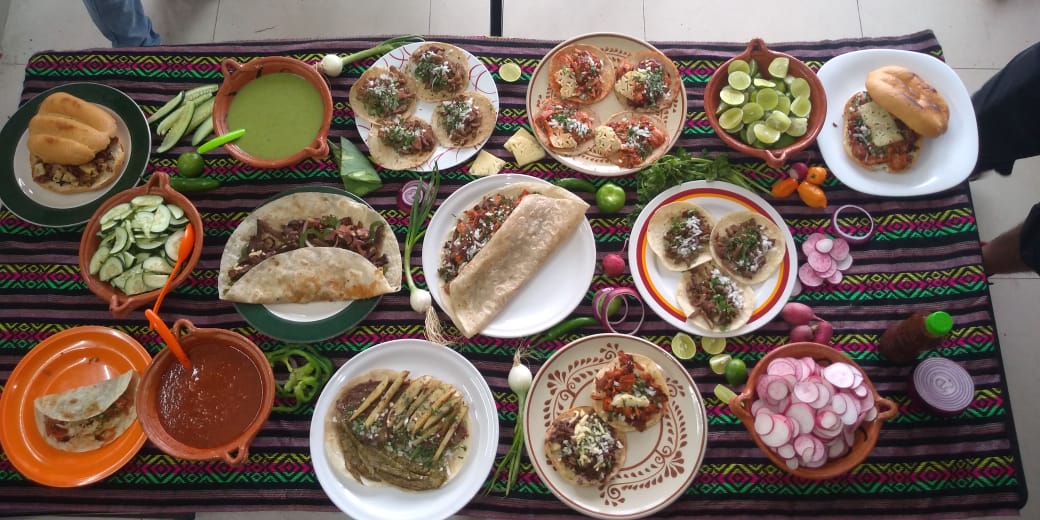 Taco de Chuleta (Tortilla Calentada)