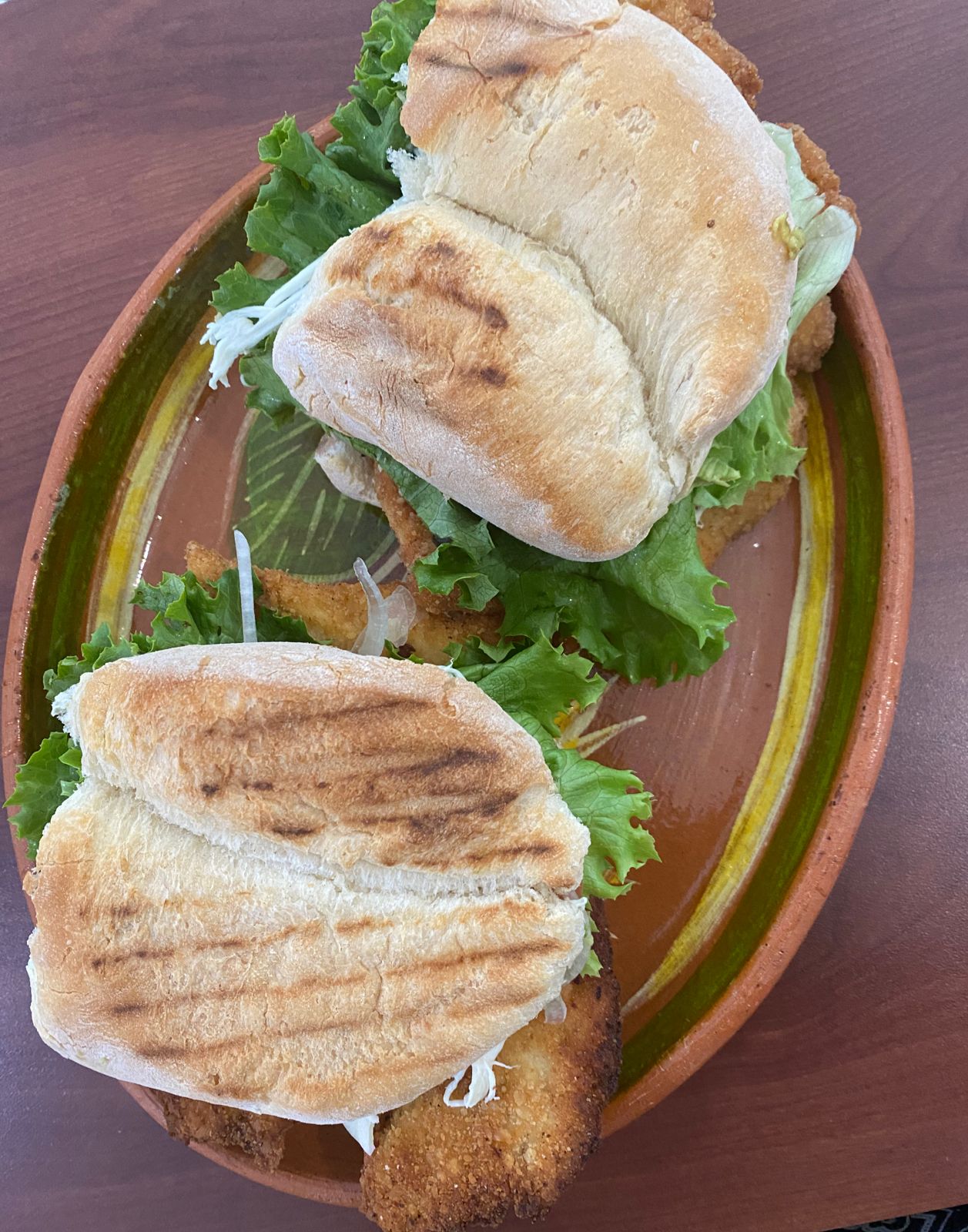 Torta de Milanesa de Pollo.