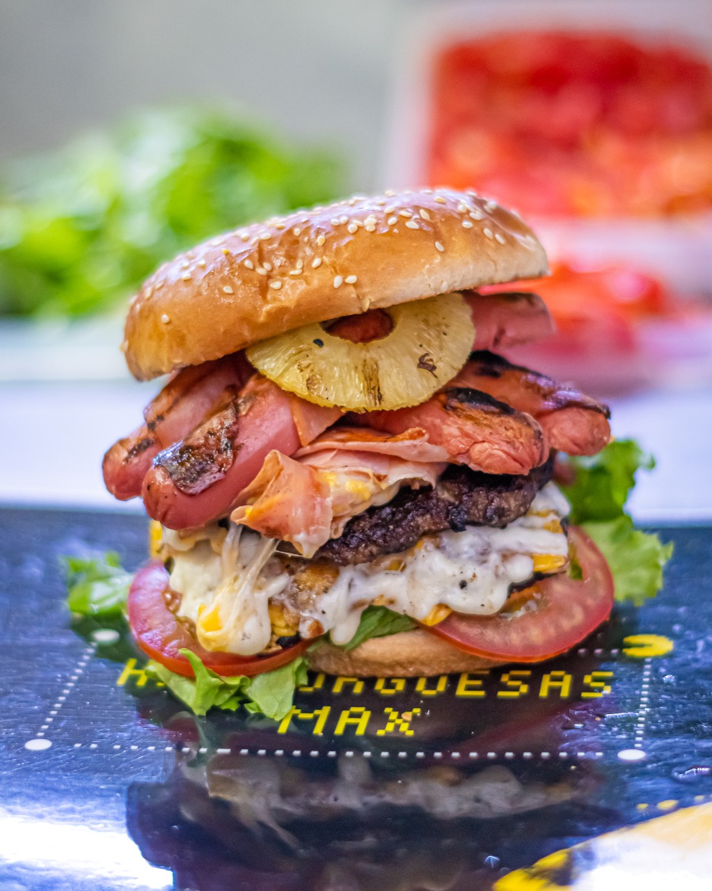 Hamburguesa Megaman