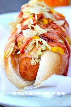 Perro Americano Doble Salchicha