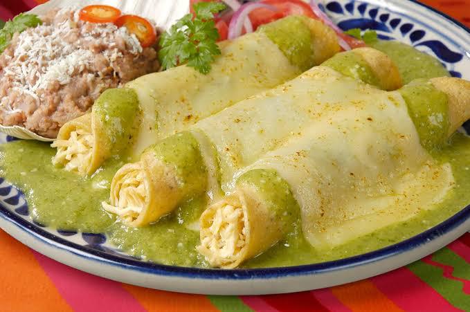 Enchiladas Suizas (4pza)