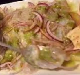 Aguachile (Camarón Curtido)