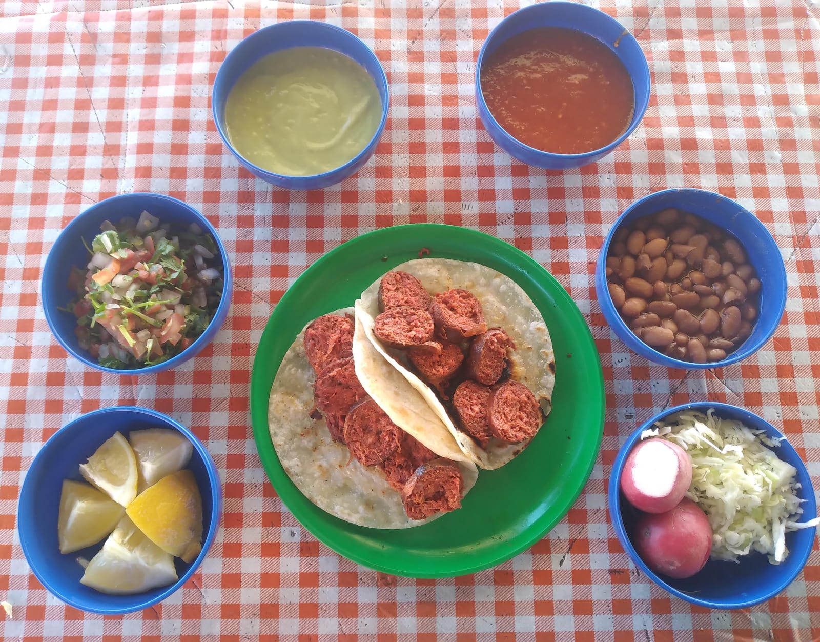 Taco de Chorizo