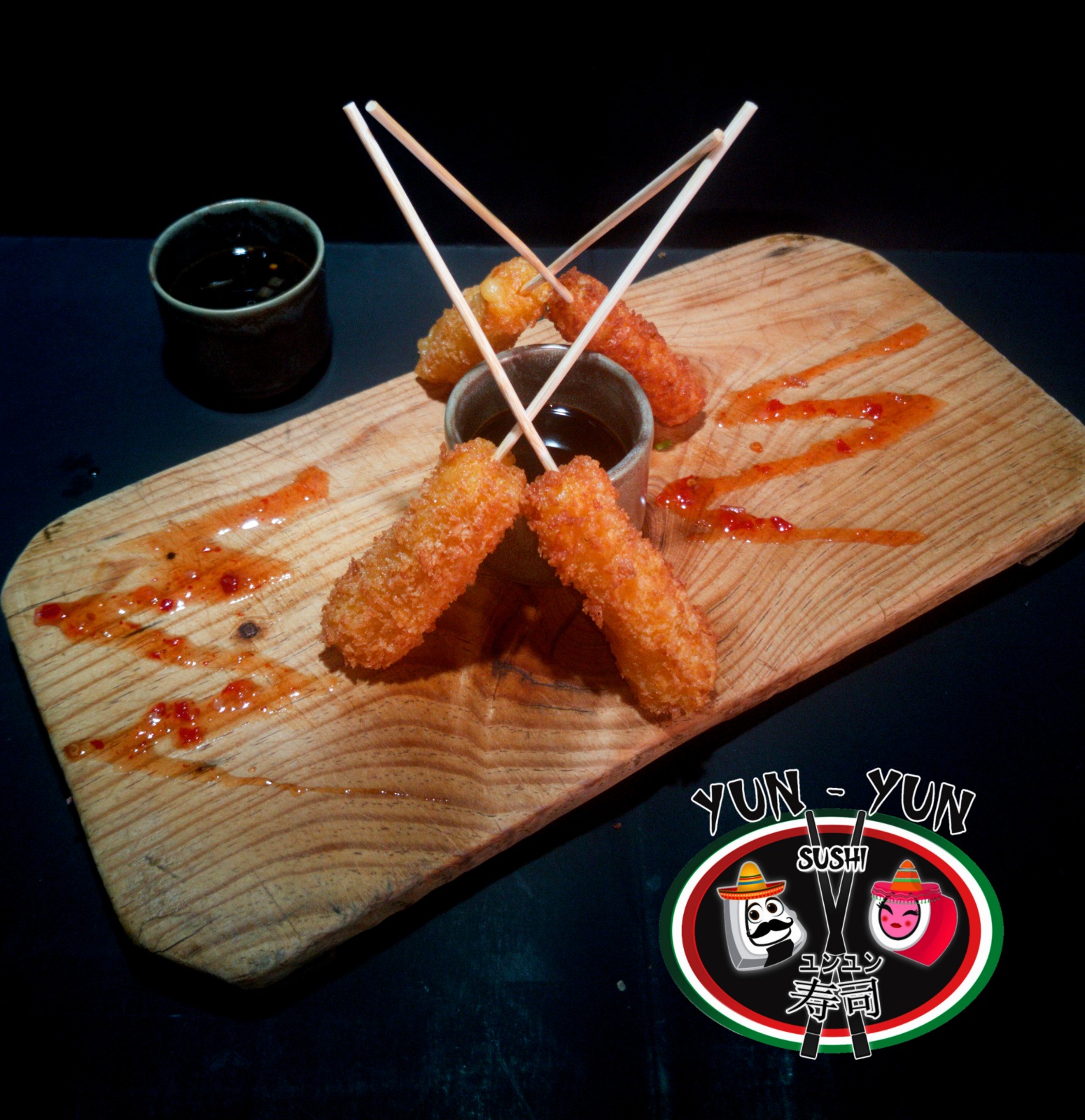 1 Kushiague Surimi con Queso