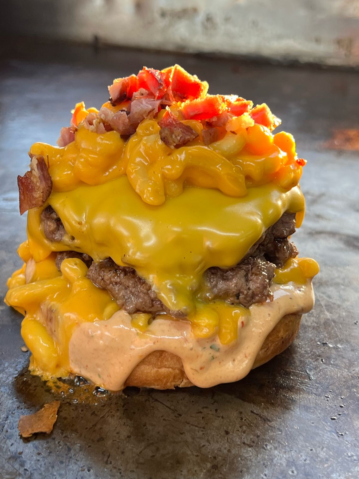 Mac & Cheese Burger